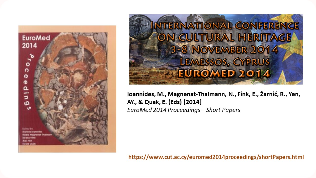 EuroMed 2014 proceedings volume 16