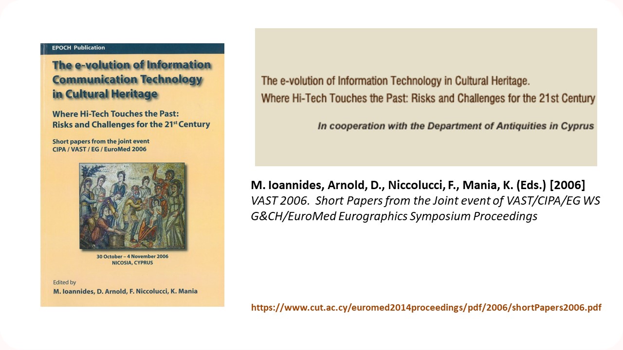 EuroMed 2006 proceedings volume 26